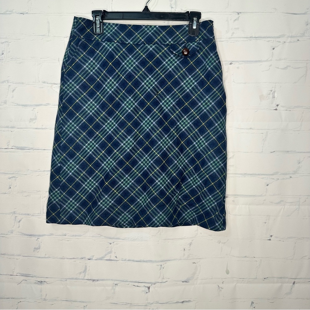 Womenโs LLโ Bean Size 10 Wool Skirt